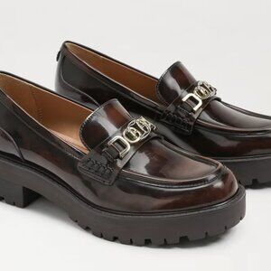 Sam edleman  Teagan Lug Sole Loafer loafers brown womens 9